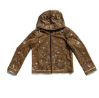 zardozi x denim zip up
