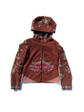 diya denim zip up