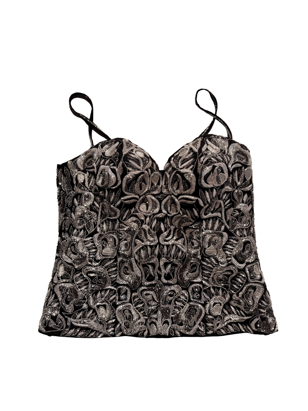 Hypnosis Silvery Corset