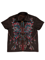 angel wala denim tshirt