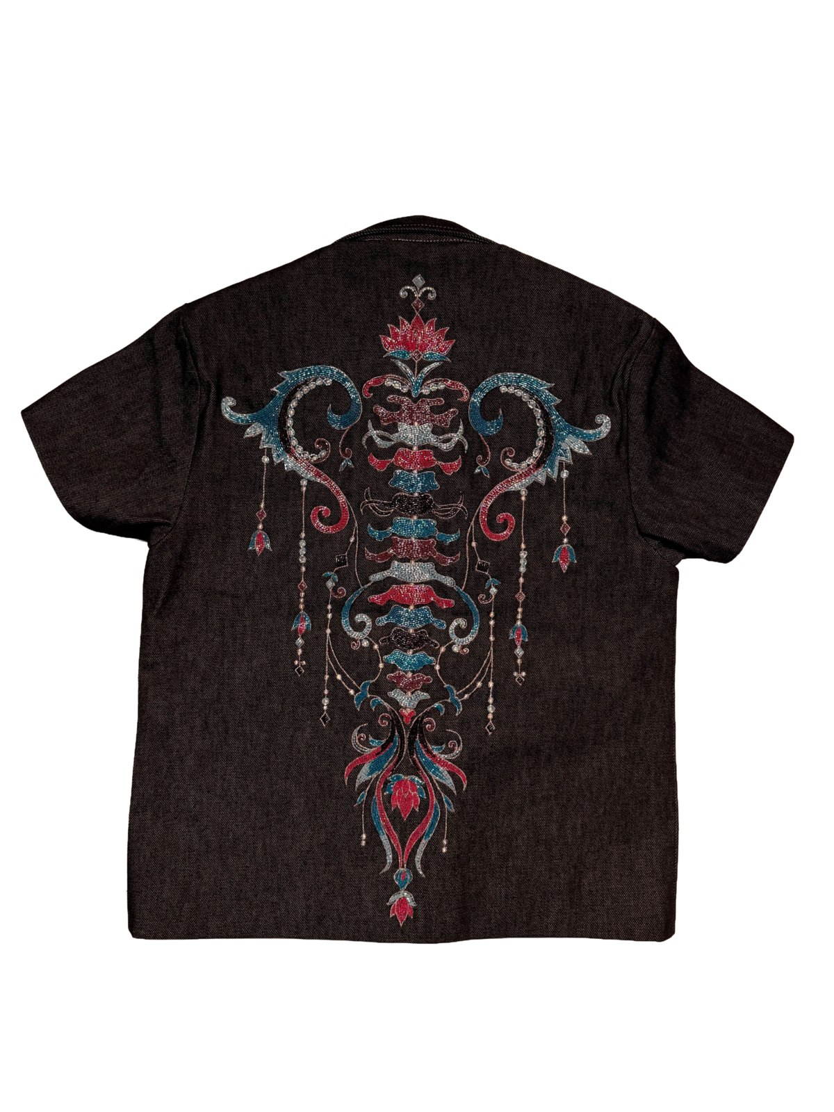 angel wala denim tshirt