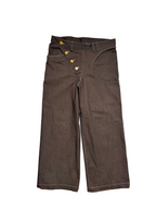 Grey side crotch pant