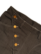 Grey side crotch pant