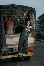 cool girl from India jacket