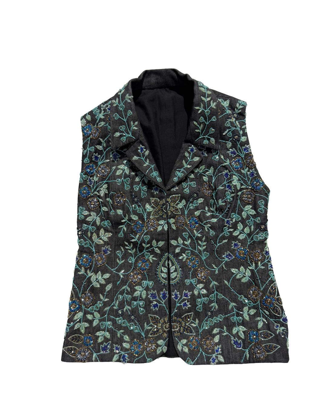 diya ki blue waistcoat