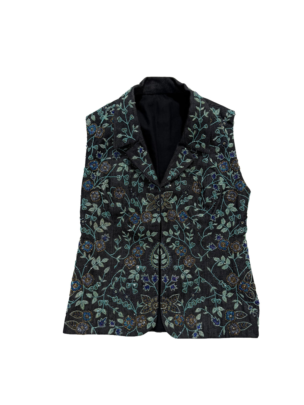 diya ki blue waistcoat