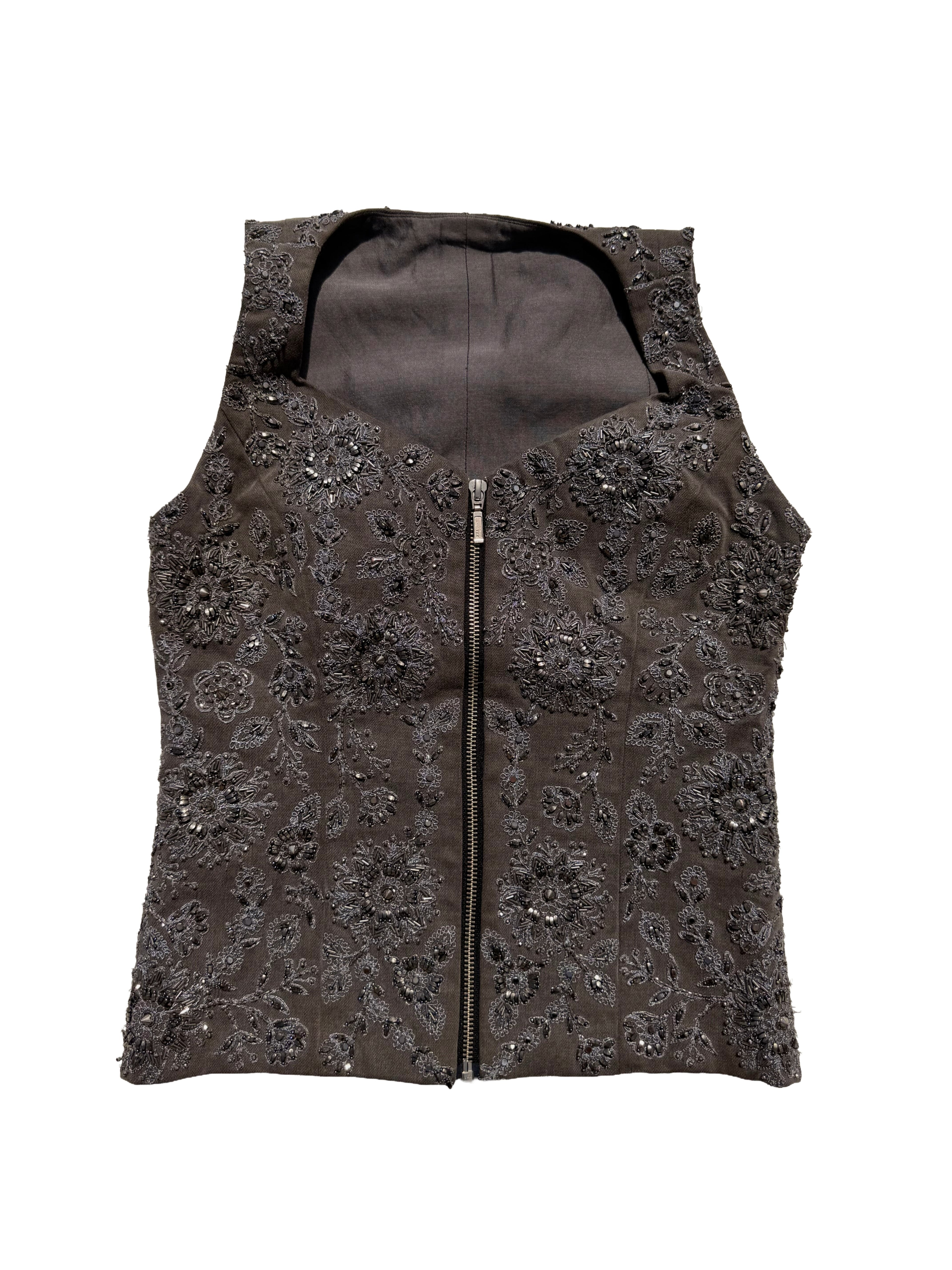 another corset this one's grey
