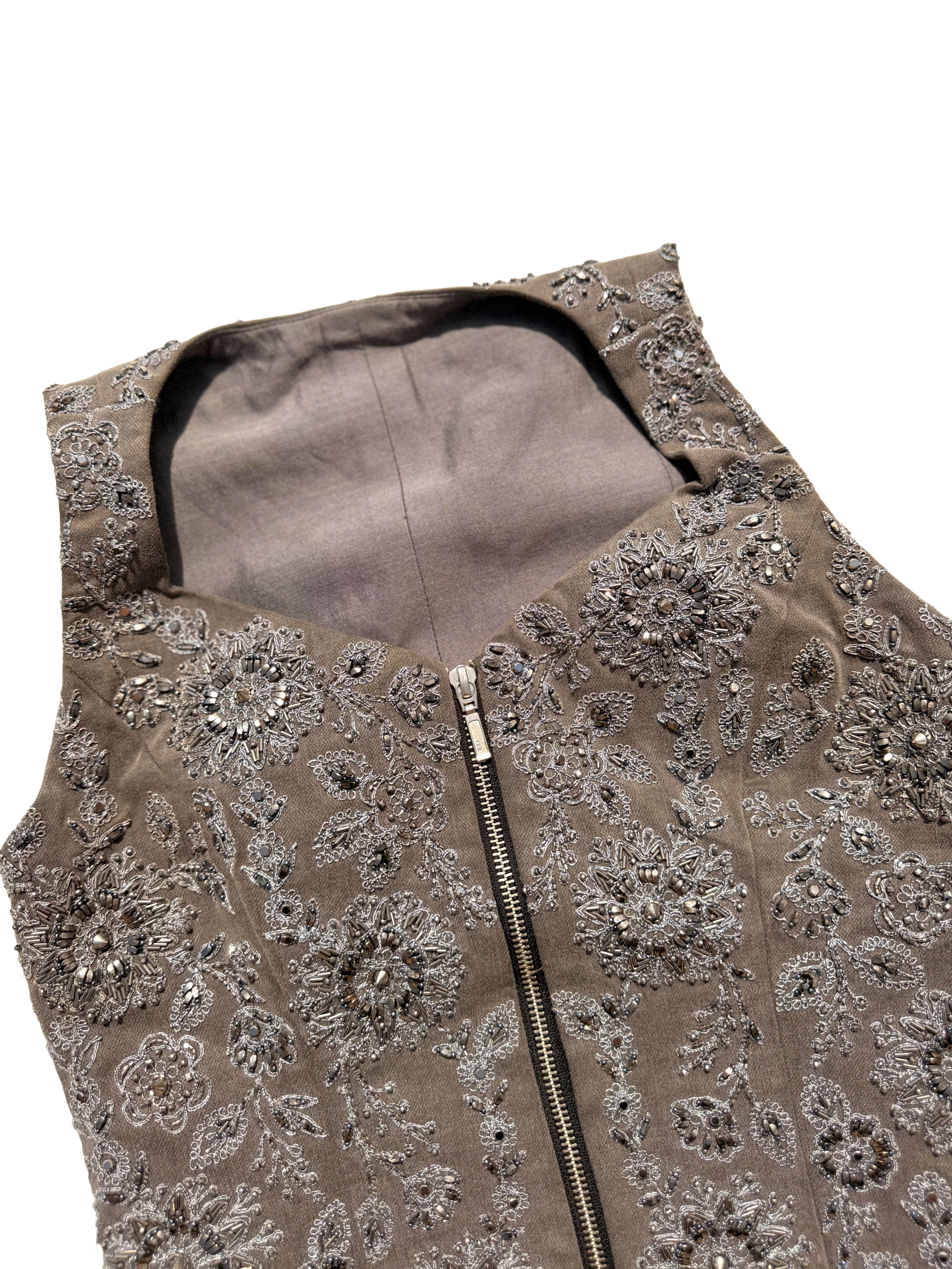 another corset this one's grey