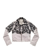 blue white chamkeela jacket