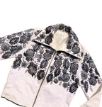 blue white chamkeela jacket