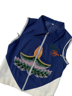 DiyaDiya blue white vest
