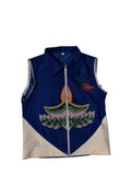 DiyaDiya blue white vest
