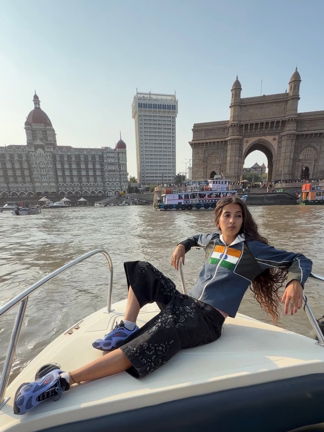 cool girl from India jacket