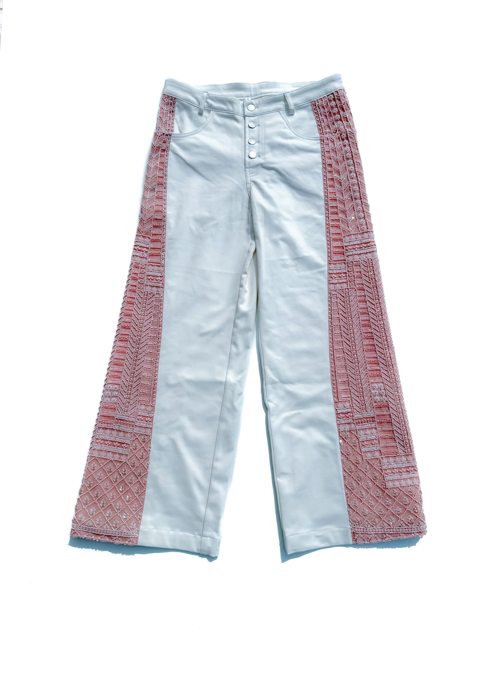 pink & white cutie jeans