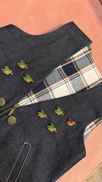 madhumakhi selvedge vest