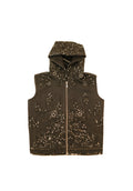 zardozi 1947 bombay denim vest