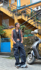 madhumakhi selvedge vest
