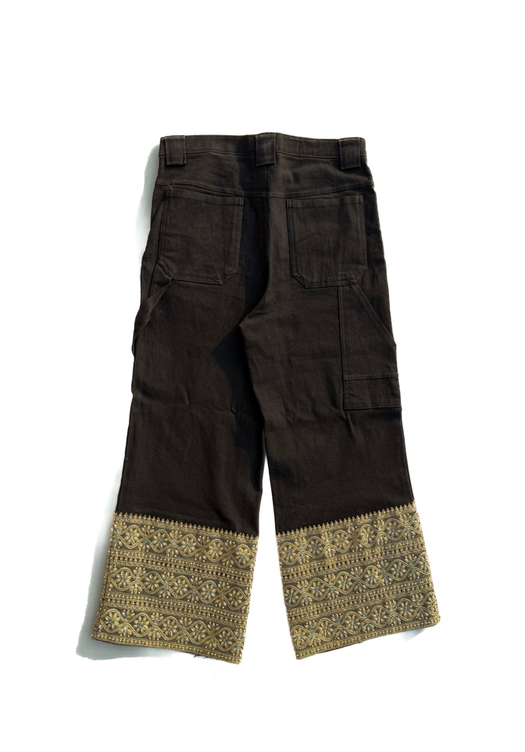 calm black jeans