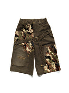 बिंदास camo aari jorts