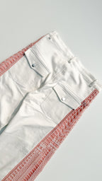 pink & white cutie jeans